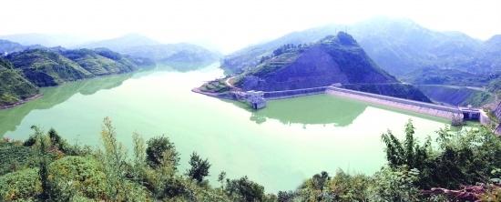 蓬溪鲤鱼岩水库